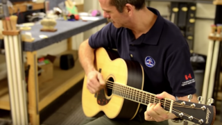 The First Acoustic Guitar in Space! Astronaut Chris Hadfield talks about taking his Larrivee to the ISS