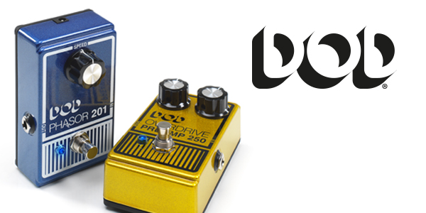 DOD - top-quality analogue effects pedals 
